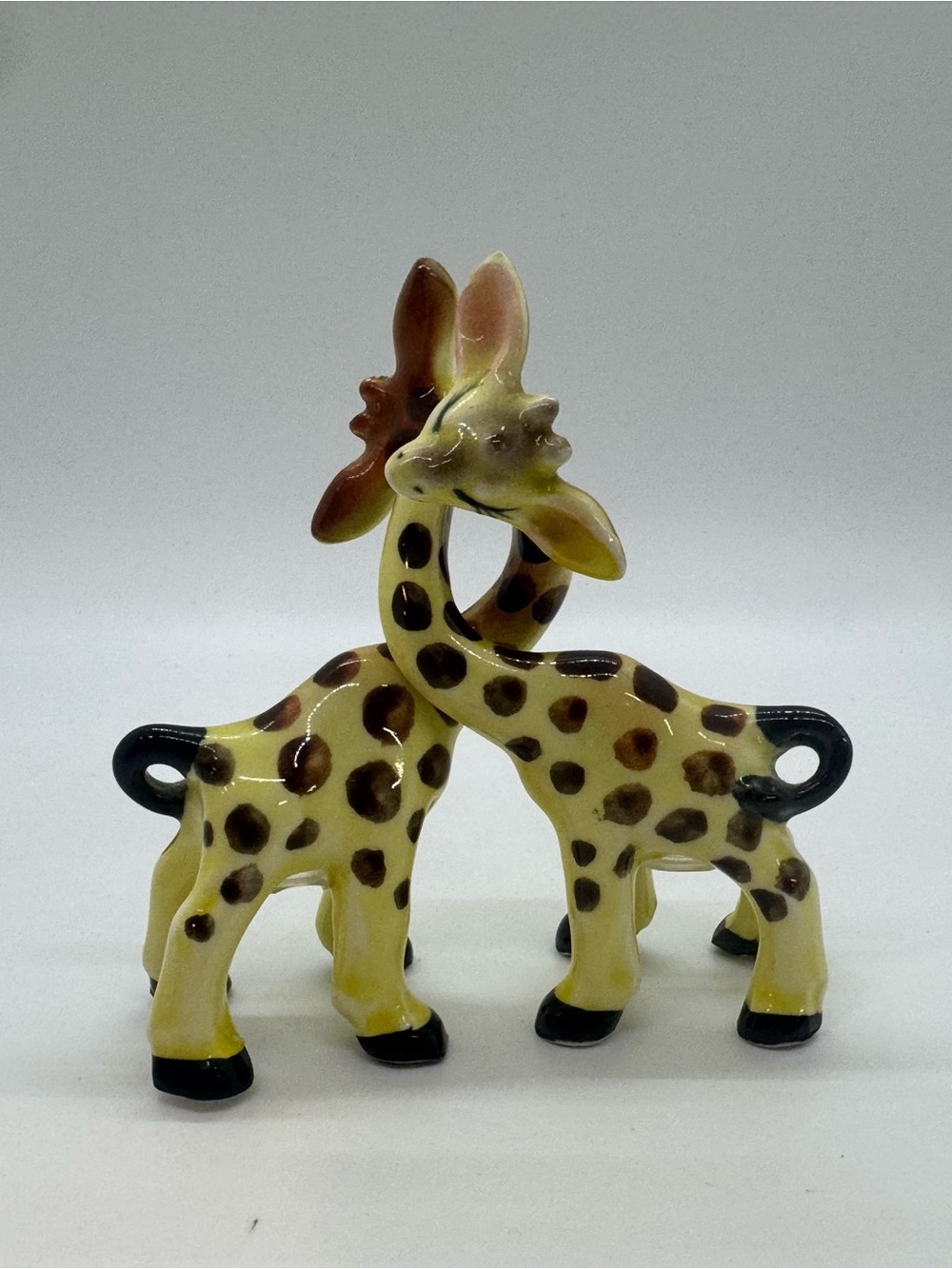 Vintage Japan Ceramic Giraffe Salt & Pepper Shaker Set – Mid-Century